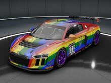 Rainbow Audi GT4