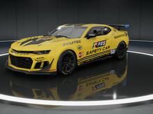 Yellow and Black Camaro GT4 safety car for FRS