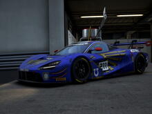 #211 McLaren 40K Ultramarines Livery