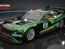 Green Bentley with Tamiya TopForce livery