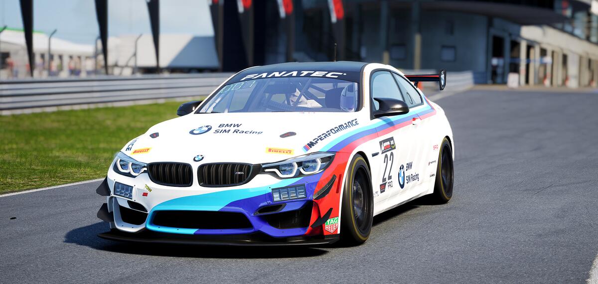BMW Sim Racing M4 GT4 - White | Awesome Simracing