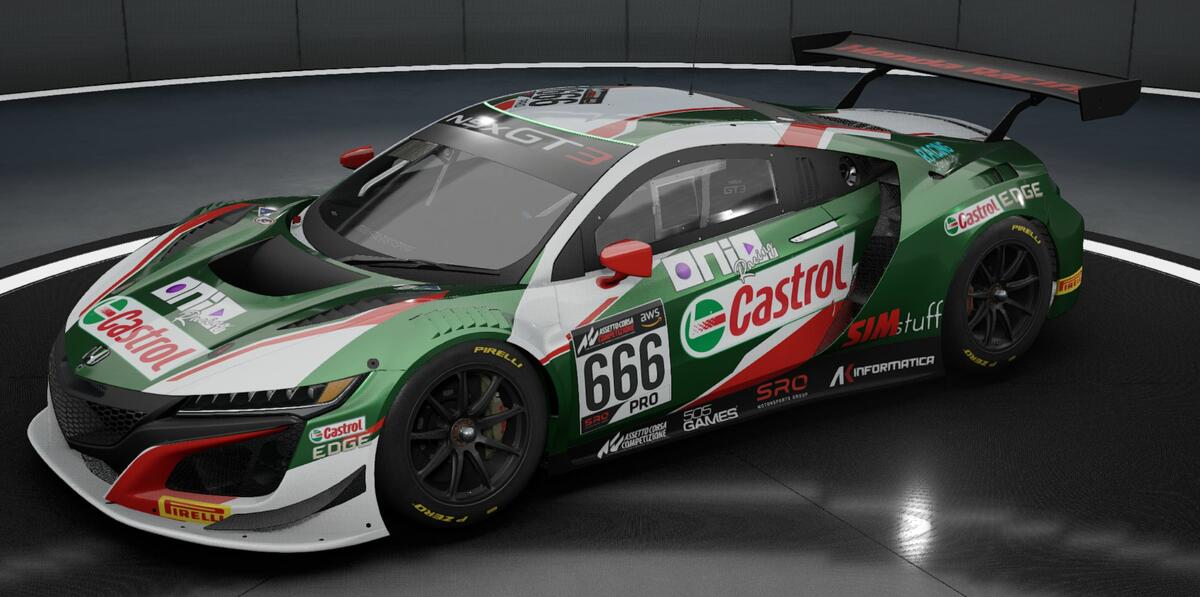 666 Castrol NSX | Awesome Simracing