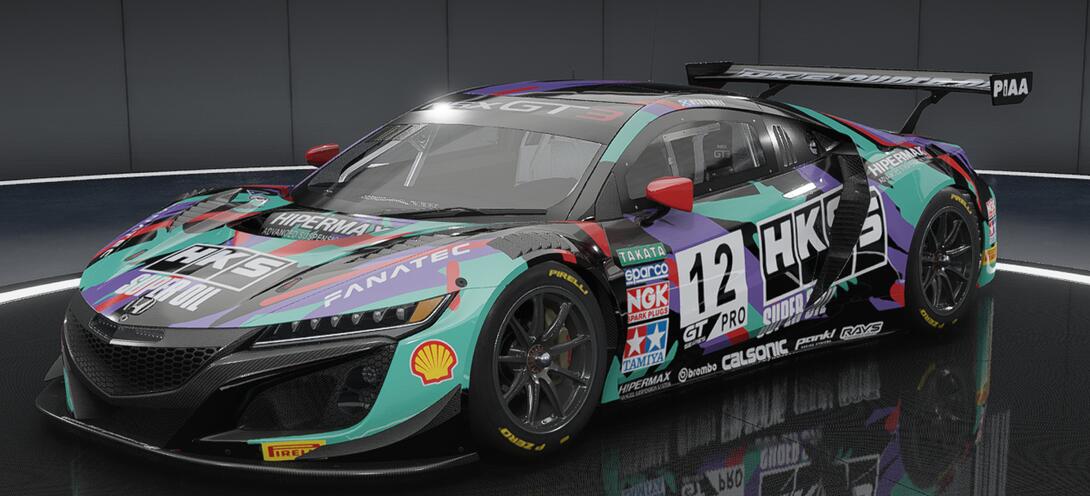 Team HKS #12 NSX | Awesome Simracing