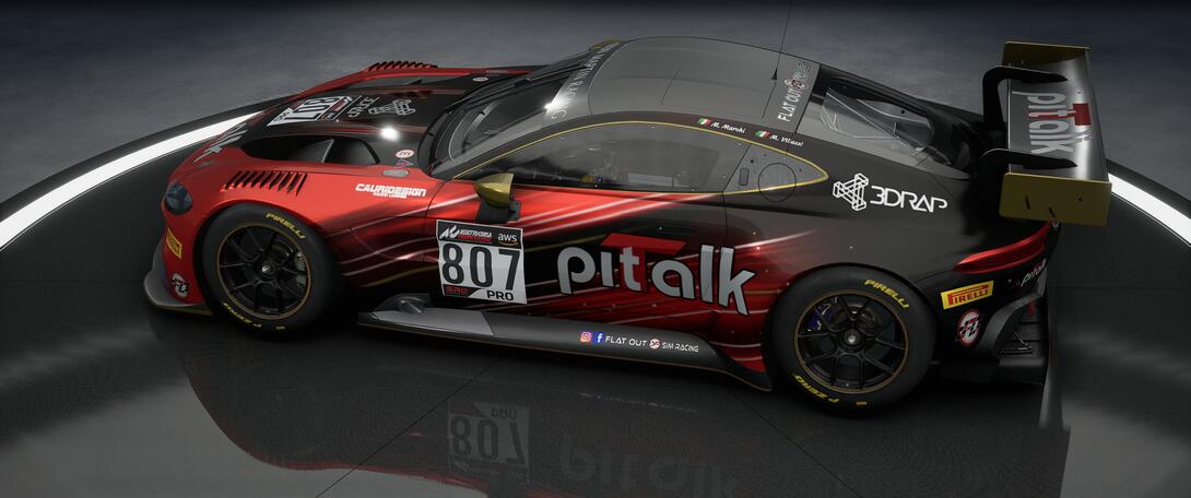 Mattia Marchi - Michele Villazzi - Aston Martin V8 Vintage GT3