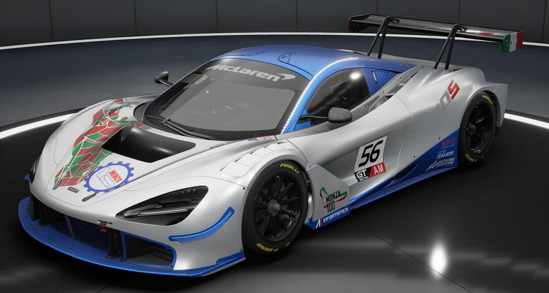 #56_Montagnino_Mclaren720GT3_ITA | Awesome Simracing