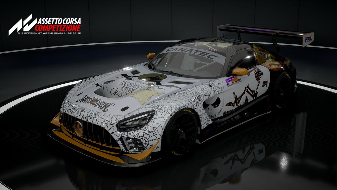 #34_Merc_Evo_GT3_Halloween | Awesome Simracing