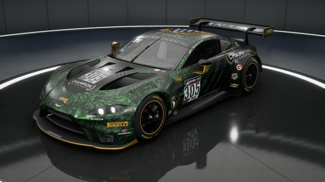 Champion Motorsports Green Livery for Season 6