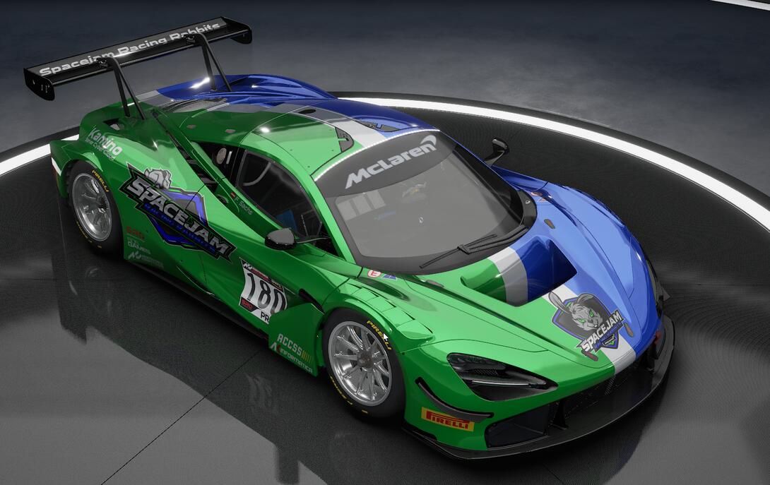 #180 Spacejam Racing Rabbits Mclaren 720s