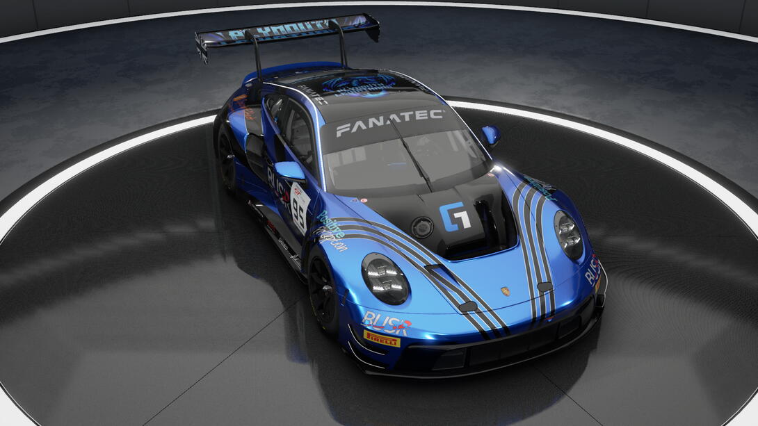 A picture of the Geek Racing Porsche 992.
