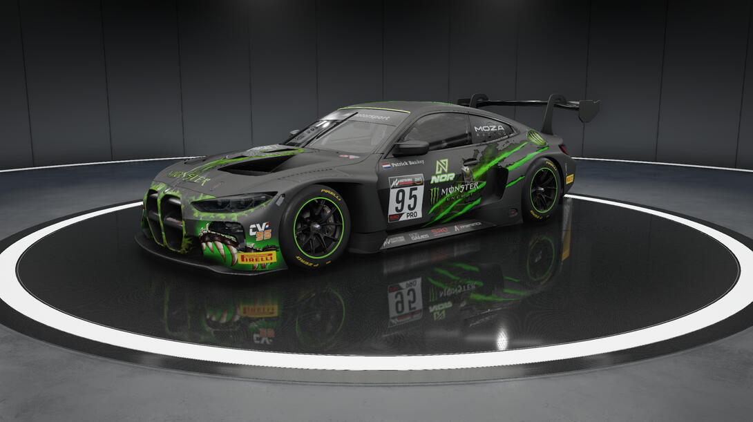 BMW M4 GT3 Monster liverie