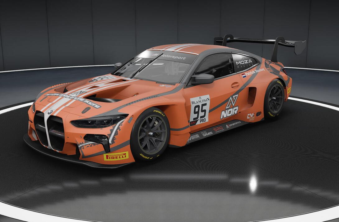 BMW M4 GT3 NOR liverie